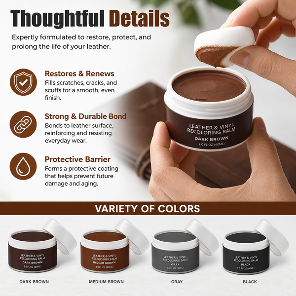 Leather Repair Cream – Multi-Colour