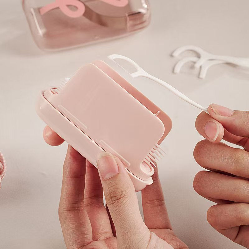Pop-Up Floss Pick Dispenser & Refills